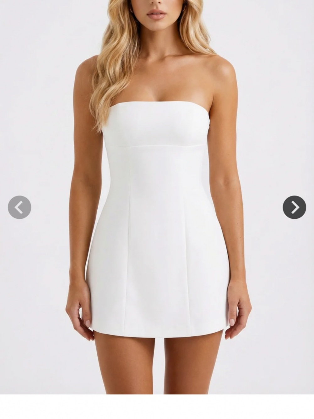 Kayla’s Collectives White Mini Dress